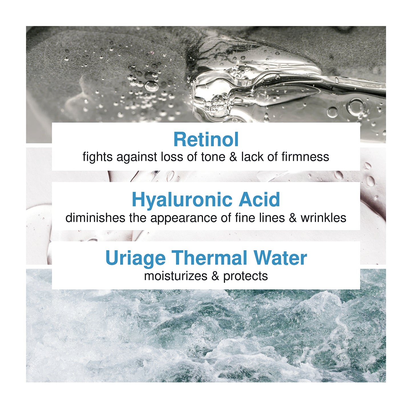 Uriage Age Lift Fluido Antiedad Rostro y Cuello con Retinol y Ácido Hialurónico 40ml - Reduce las Arrugas, Matifica y Reafirma la Piel. No graso y no pegajoso. Base de maquillaje perfecta - Apta para pieles sensibles