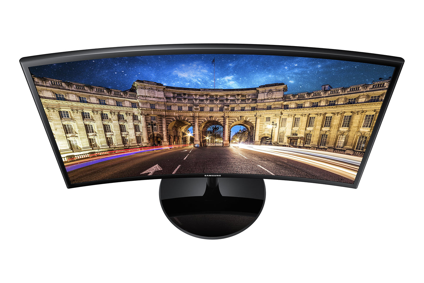 Samsung LC24F390FHLXZX - Monitor Curvo, Negro (Black High Glossy), 23.5”