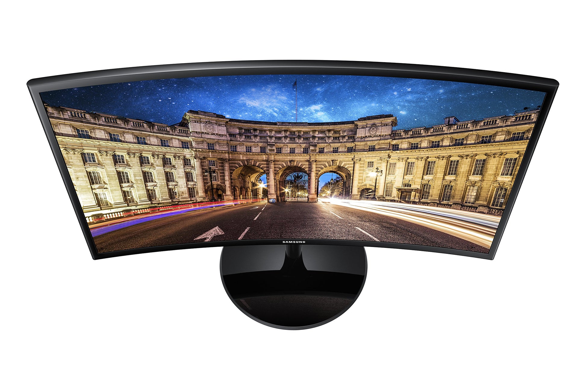 Samsung LC24F390FHLXZX - Monitor Curvo, Negro (Black High Glossy), 23.5”