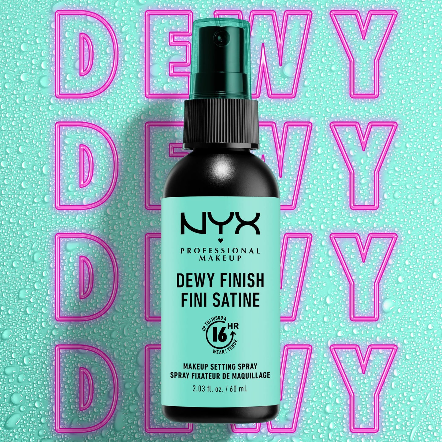 Fijador de Maquillaje NYX Professional Makeup Dewy Finish 60ml
