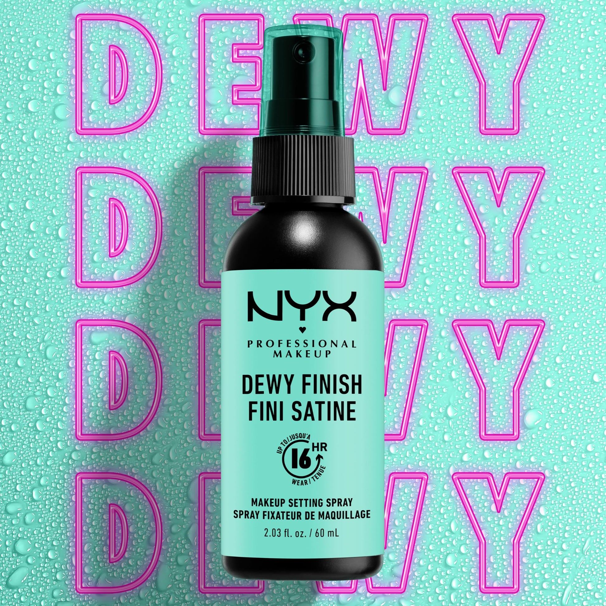 Fijador de Maquillaje NYX Professional Makeup Dewy Finish 60ml