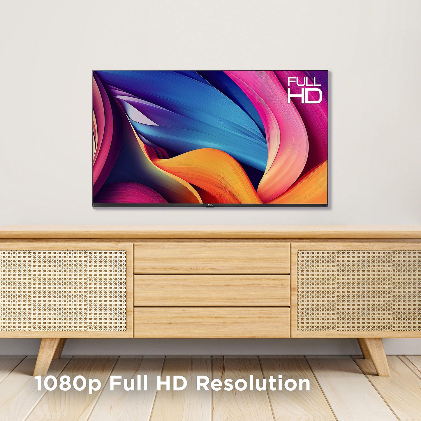 Smart TV LED TCL Negro 32 Pulgadas FHD Clase S3 con Google TV y Control por Voz, 2023