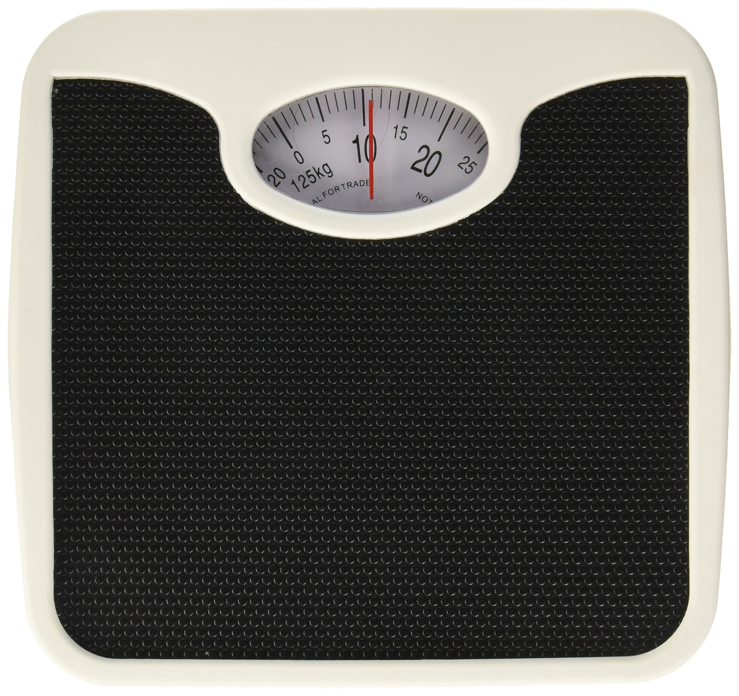 Báscula Mecánica Silverline Negro Capacidad 125 kg Anti-derapante