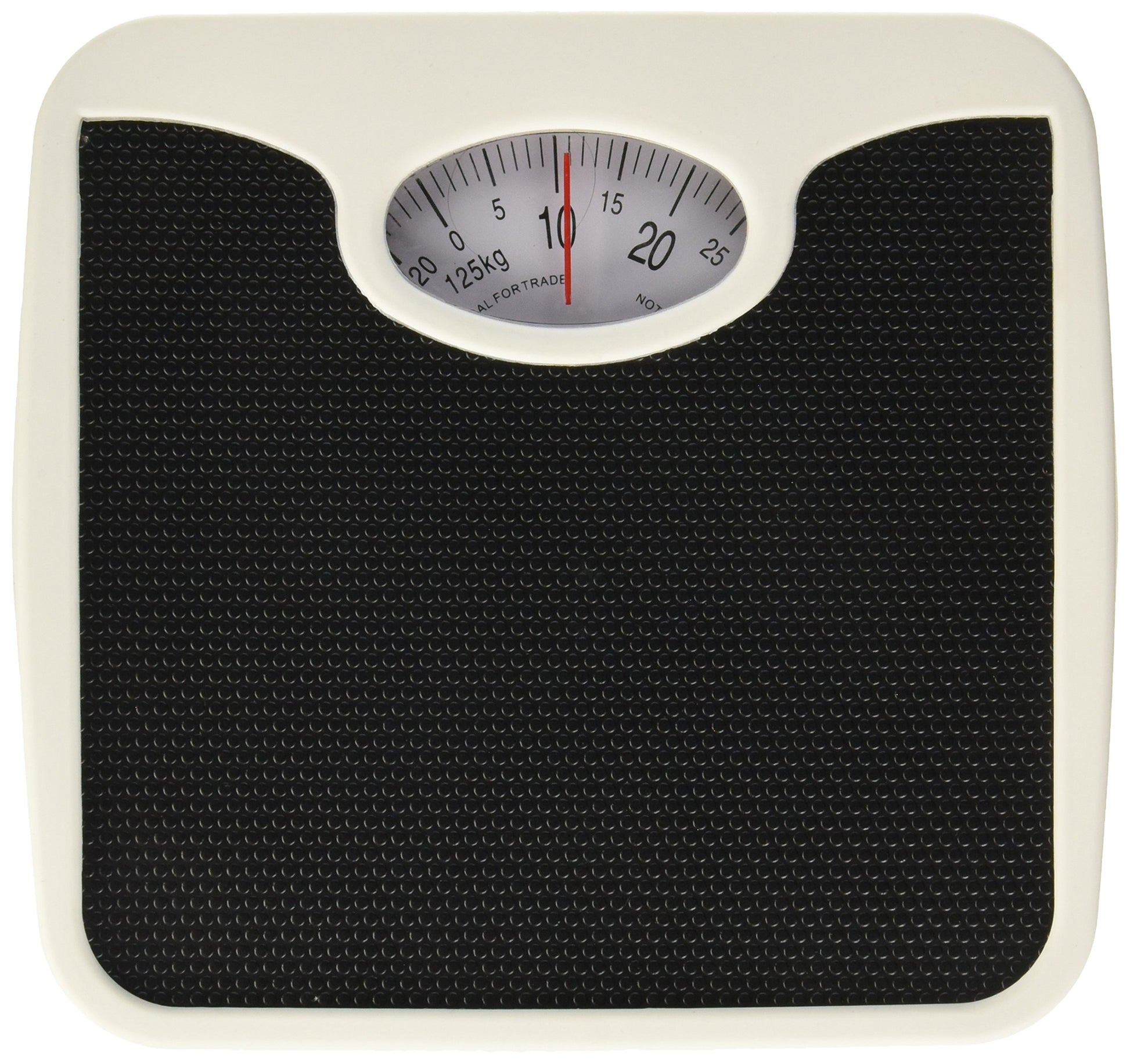 Báscula Mecánica Silverline Negro Capacidad 125 kg Anti-derapante