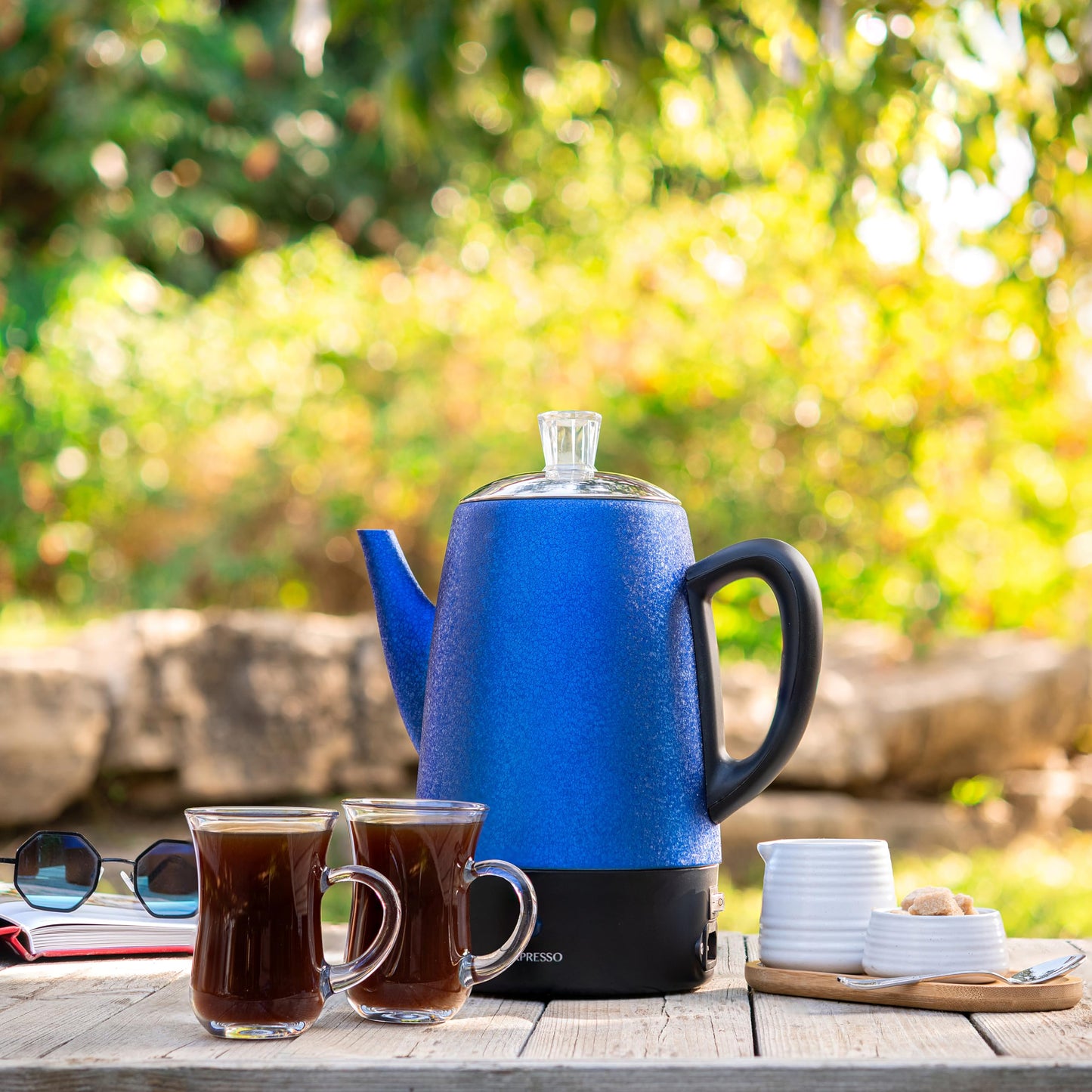 Cafetera Eléctrica Mixpresso Acero Inoxidable con Función de Mantener el Calor