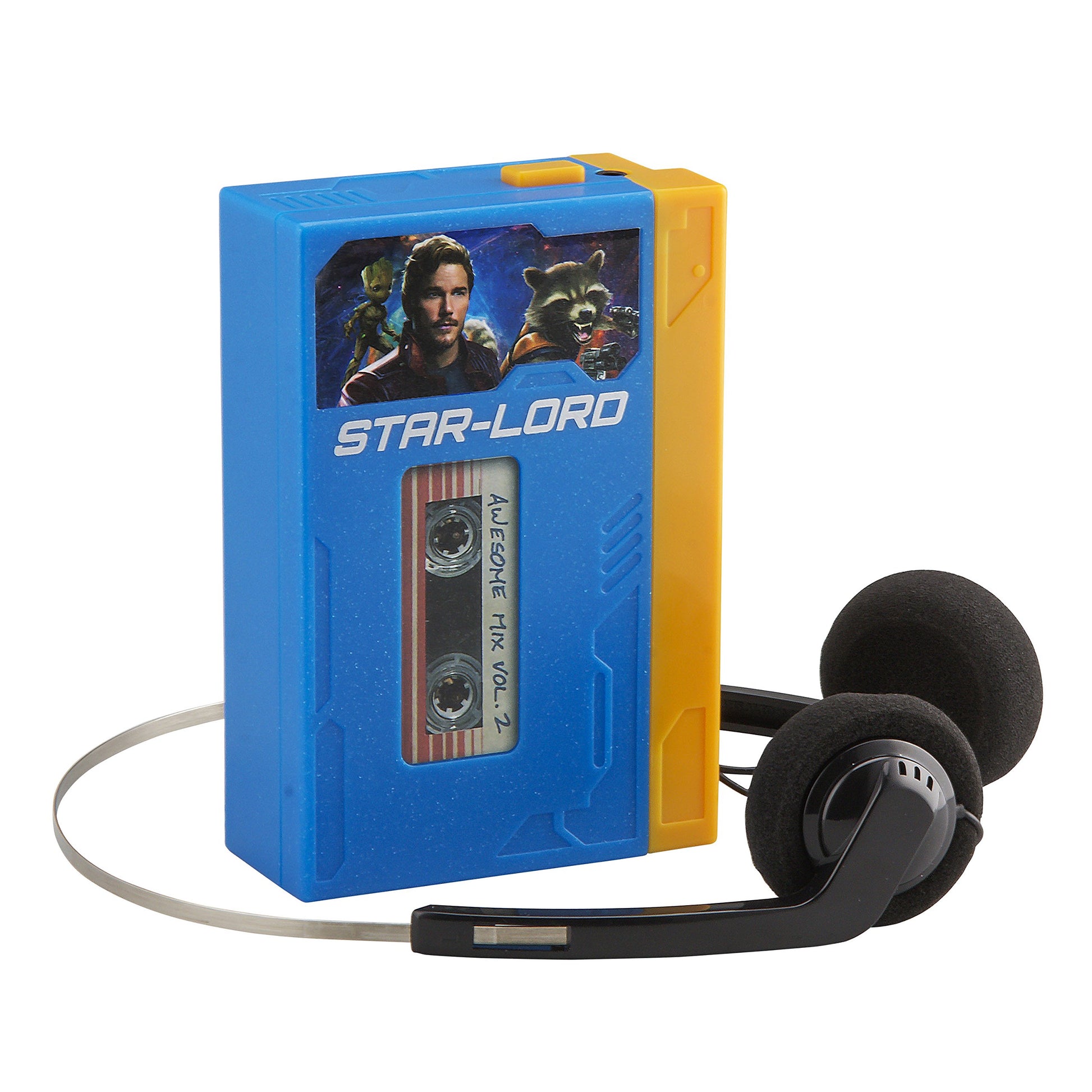 Guardians of the Galaxy Mini Boombox with Headphone iHome Marvel Comics Cuffie