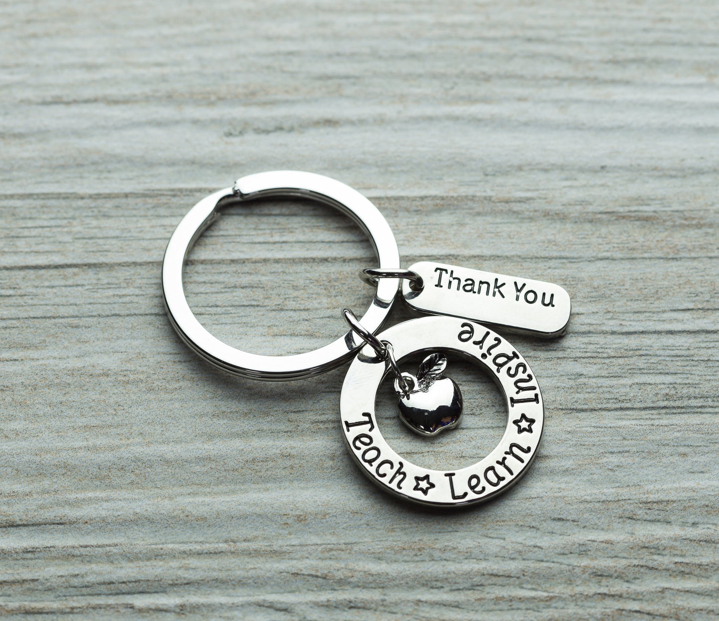 Infinity Collection - Llavero para profesores, regalos para maestros para hombres y mujeres, muestra tu apreciación de maestros, joyas para maestros, jubilación de maestros, llavero para enseñar a