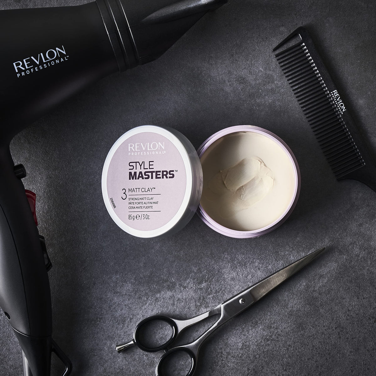 Revlon Professional Style Masters Cera Matte Clay fijación fuerte acabado mate 85gr