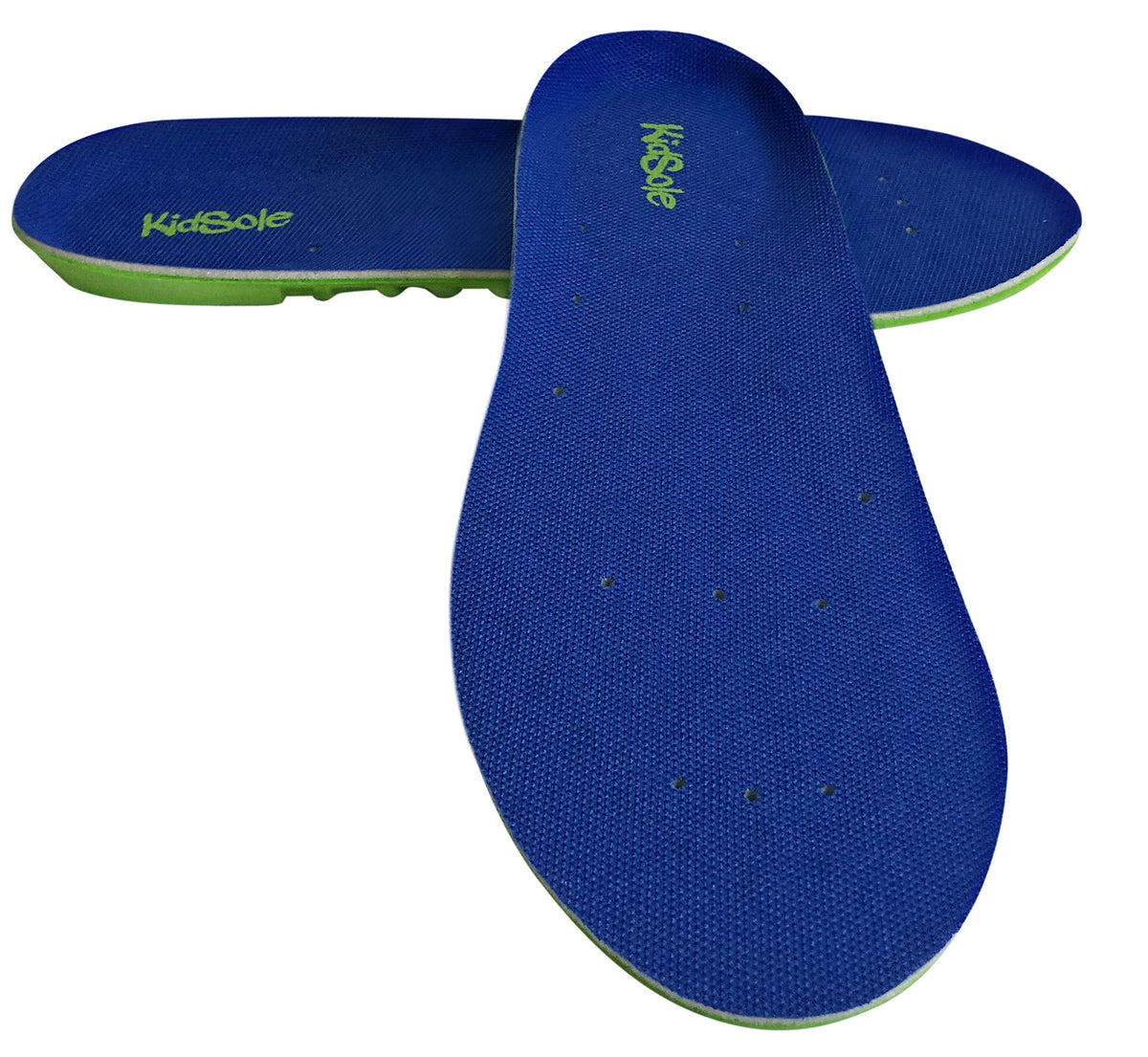 Plantillas Deportivas KidSole Dark Blue con Espuma Viscoelástica Extra para Niños Activos