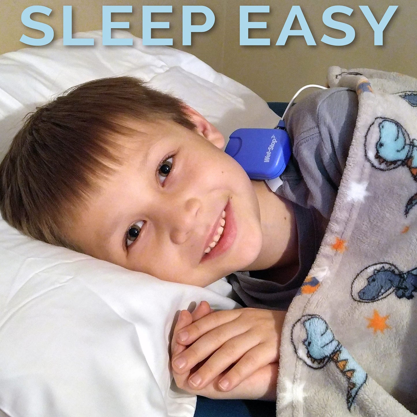 Alarma de Enuresis Wet-Stop 3 Azul con Sonido y Vibración para Bedwetters