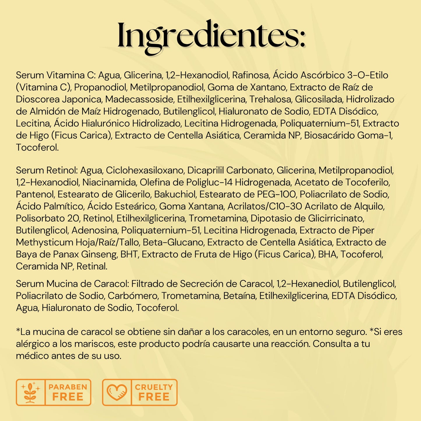 Sqin Luxiena Kit Skin Care 3 Serums Faciales Día y Noche: Vitamina C 2%, Retinol 0.15% y Baba de Caracol 96% . Hidratante Facial, Suero Facial Anti manchas con Vitamina C + E, Serum Profesional Antiarrugas + Antioxidante. Set Antienvejecimiento.