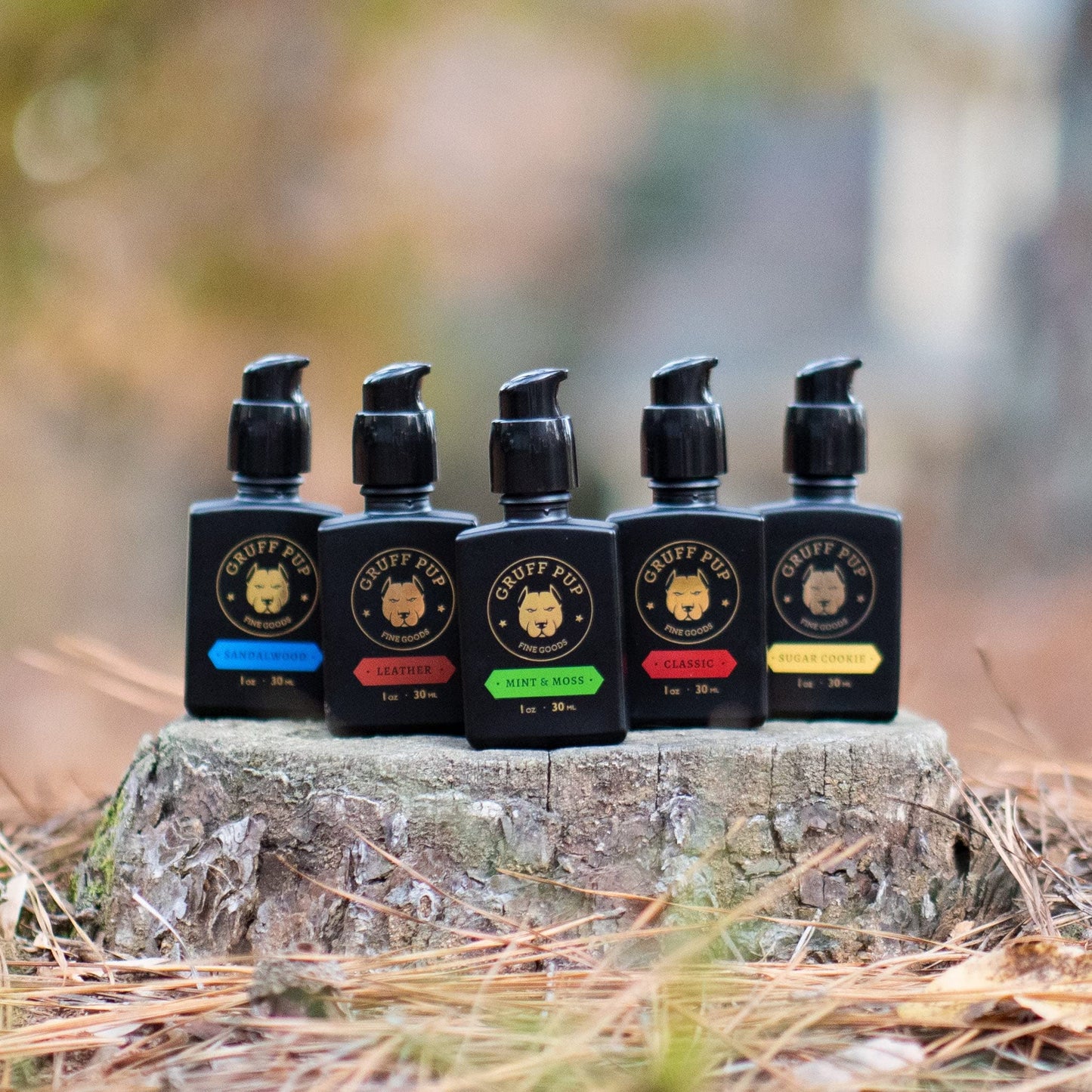 Gruff Pup Aceite Para Barba - Set De Regalo