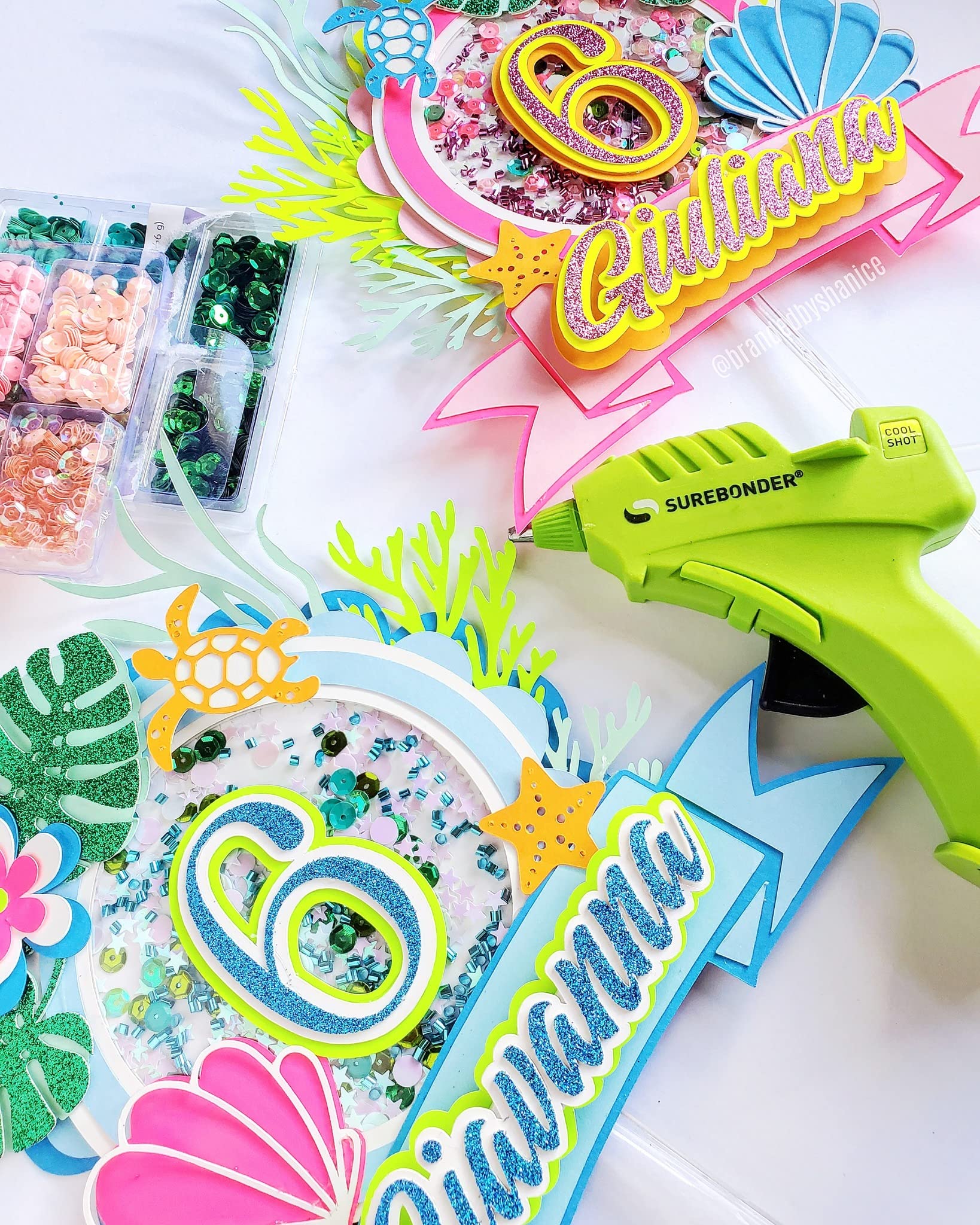 Pistola de Pegamento Mini Surebonder Cool Shot con Kit