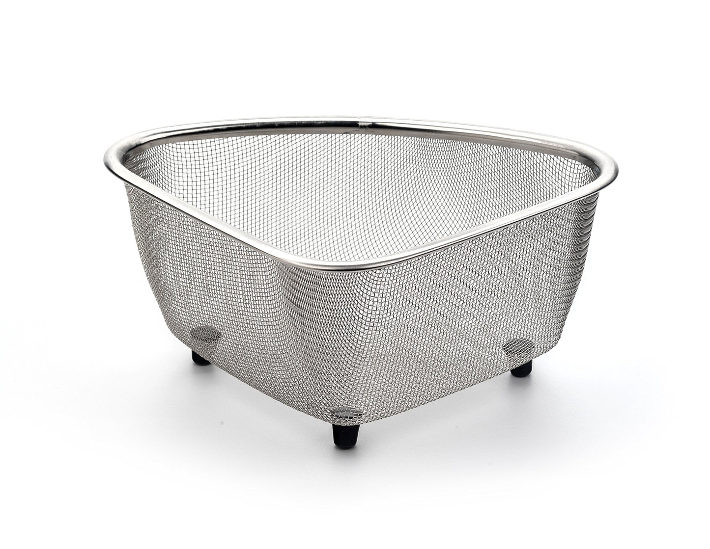 Colador de Malla RSVP International Endurance Acero Inoxidable Cesta Pequeña para Fregadero