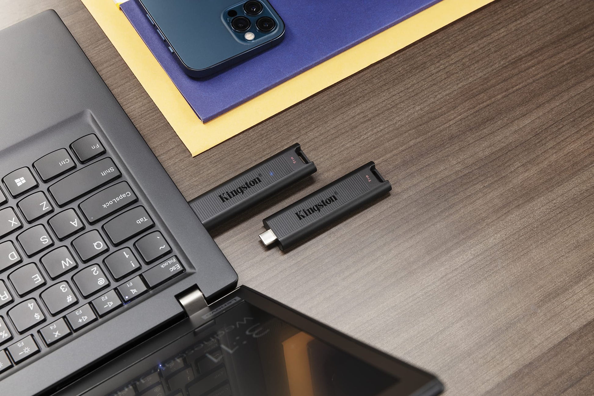 Kingston USB DT MAX 256GB Tipo C 3.2 Gen 2 Lectura: 1.000MB/seg Escritura: 900MB/seg (DTMAX/256GB)