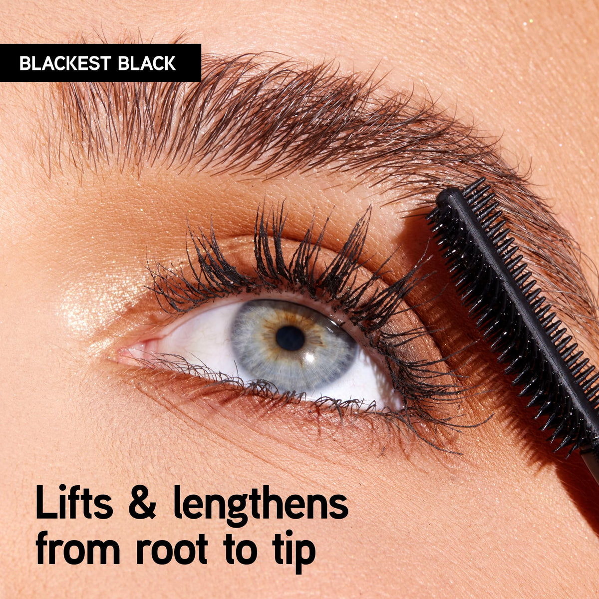 Physicians Formula Butter Lash Splash - Máscara impermeable, fórmula para construir con mantequilla de Murumuru y queratina fortalecedora de pestañas, proporciona volumen completo, elevación