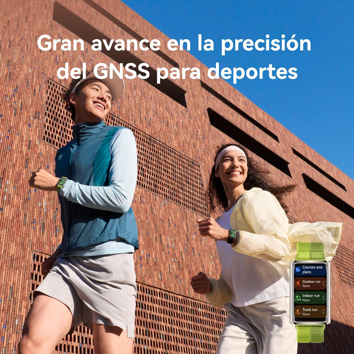 Smartwatch HUAWEI Band 11 Pro Verde con GPS y Caja de Aleación de Aluminio