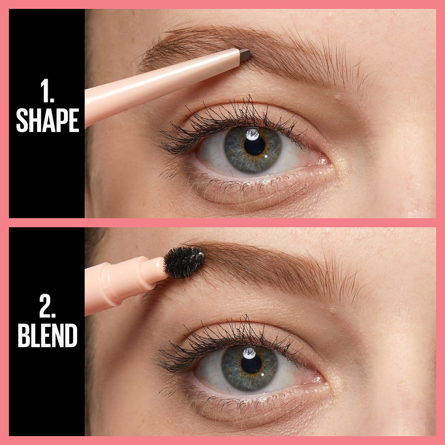 Lápiz para Cejas Maybelline Medium Brown Total Temptation