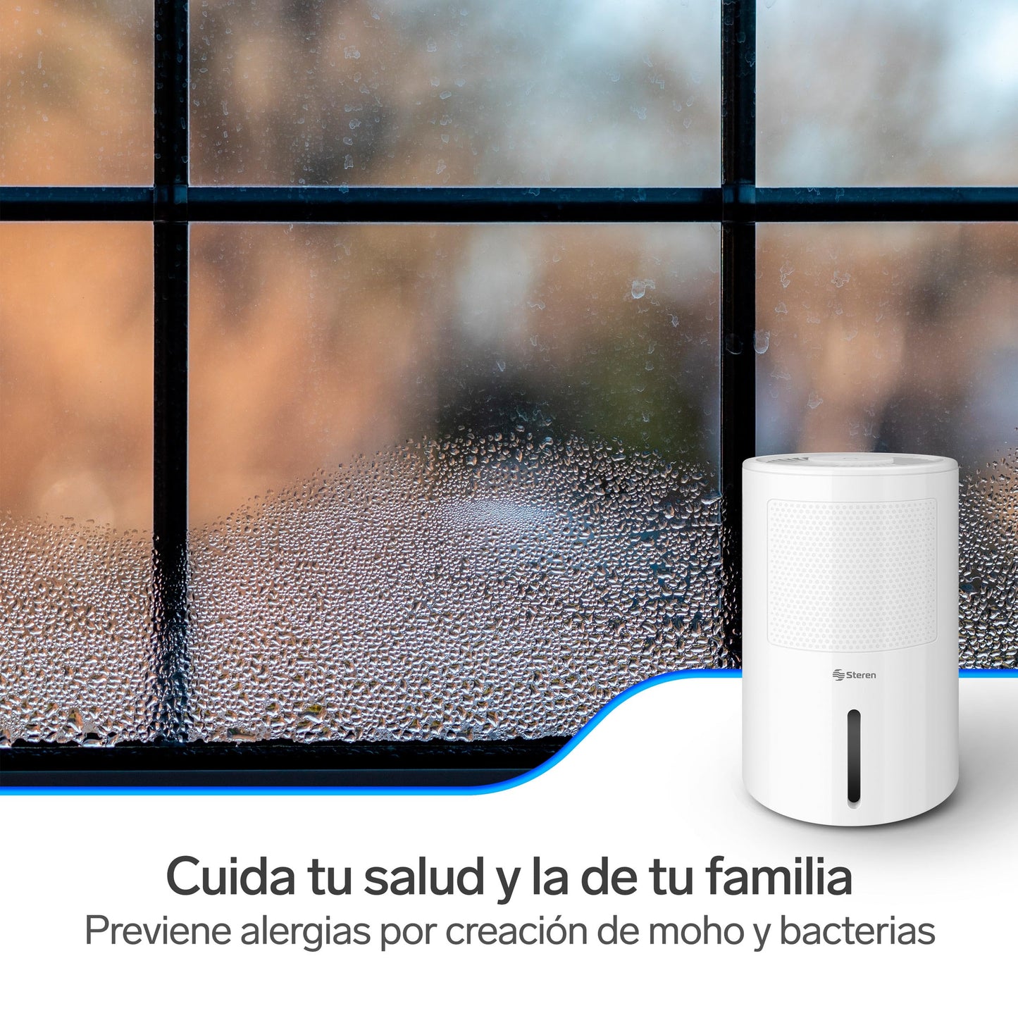 Deshumidificador electrónico con tanque de 800 ml