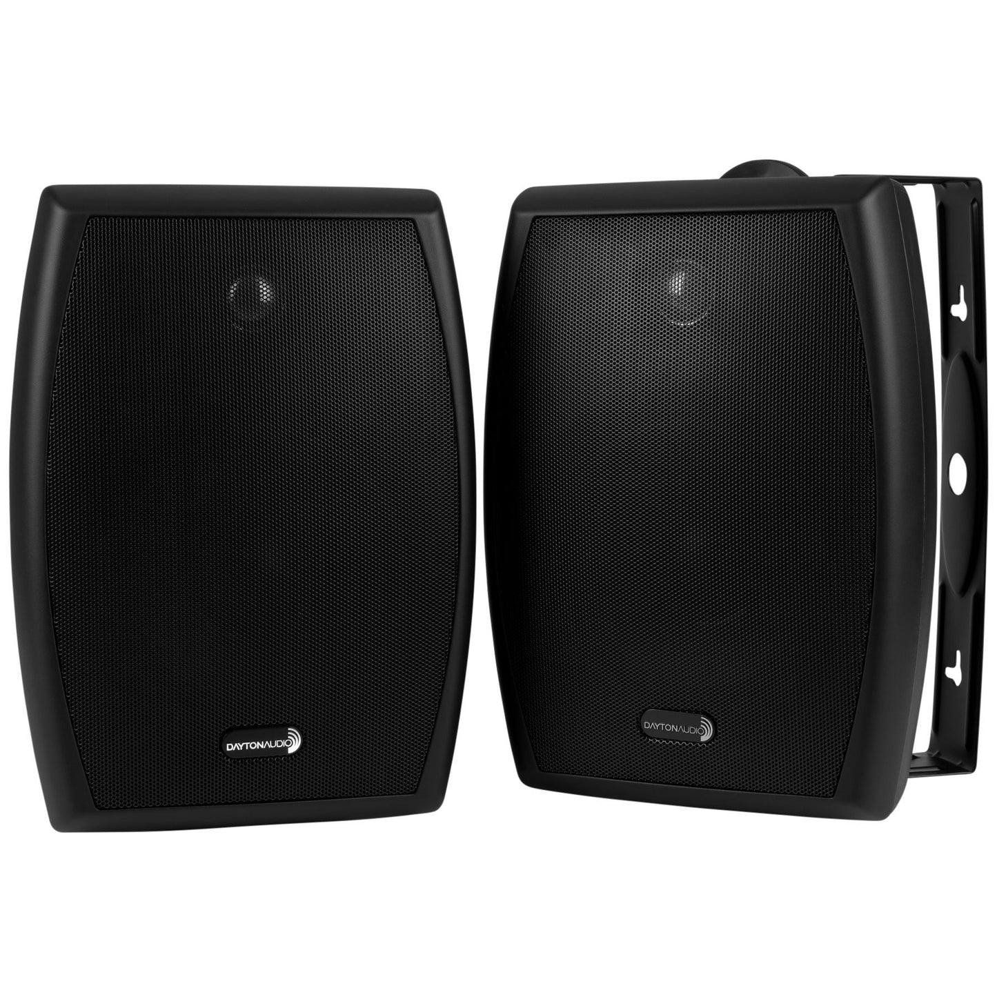 Dayton Audio IO655BT 2-Way 70V Indoor/Outdoor Bocina Pair, 6-1/2", black