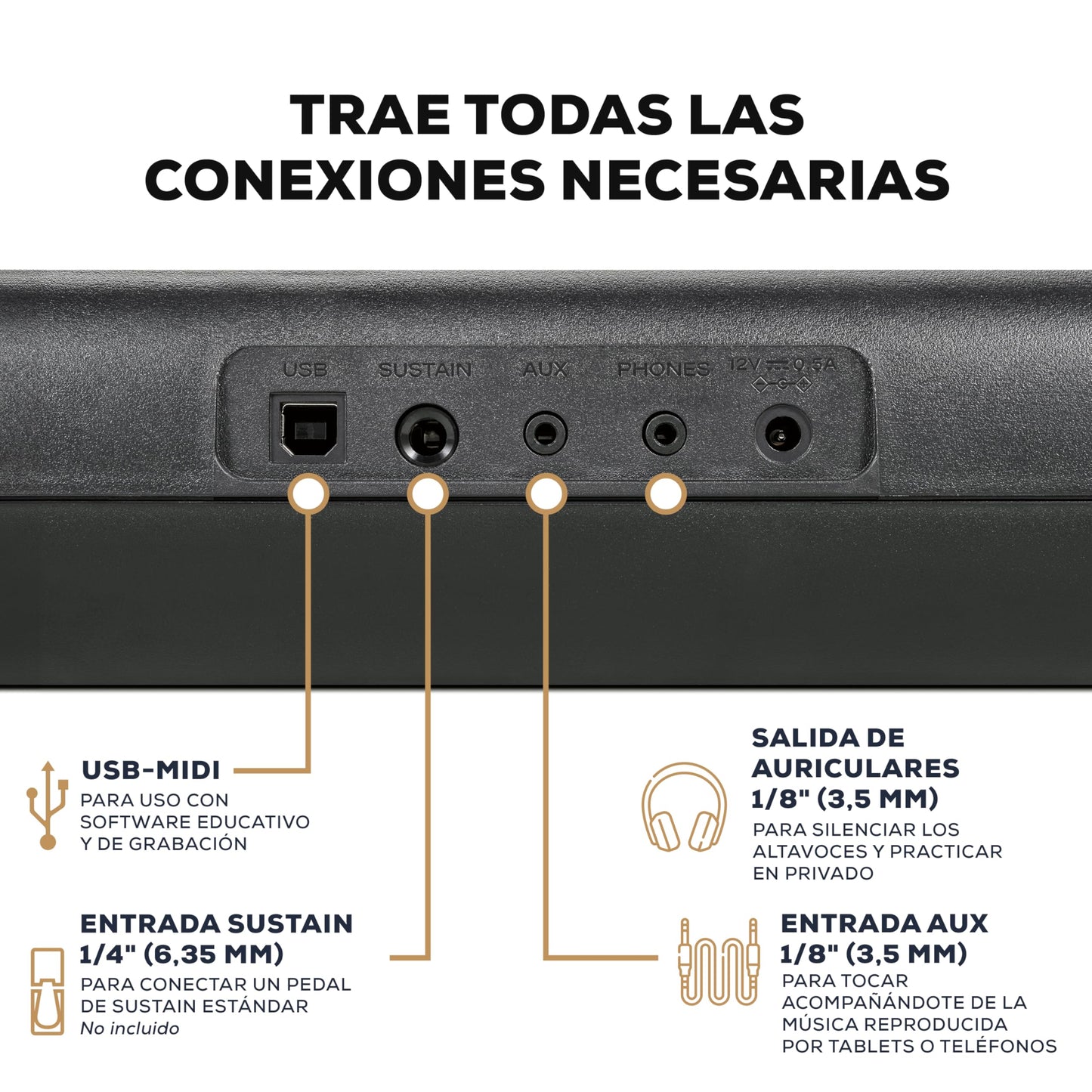 Alesis Melody 61 MK4 Teclado Piano Eléctrico para Principiantes con 61 Teclas, Altavoces, Soporte, Banqueta, Auriculares, 300 Sonidos y Lecciones de Música
