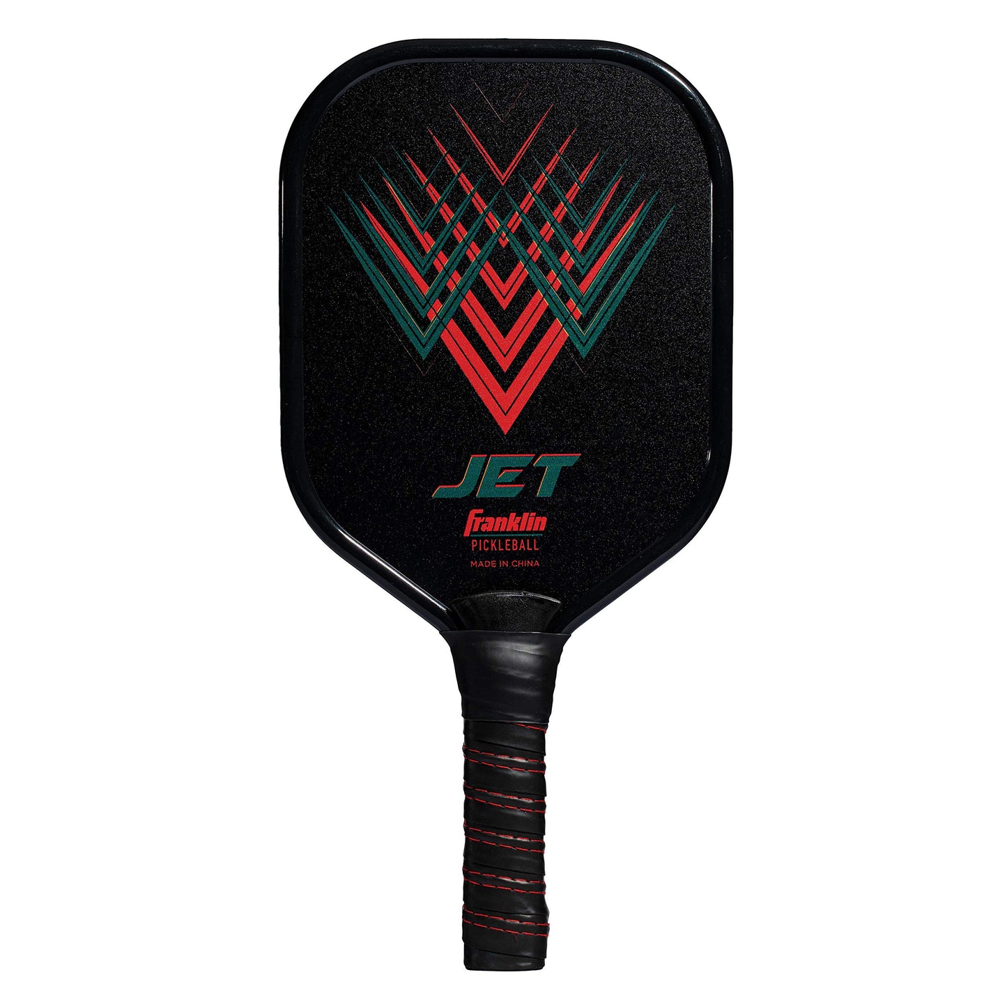 Franklin Sports Pickleball Paddle – Raqueta de Aluminio para Pickleball – Jet – Rojo – Aprobado por Estados Unidos Pickleball (USAPA)