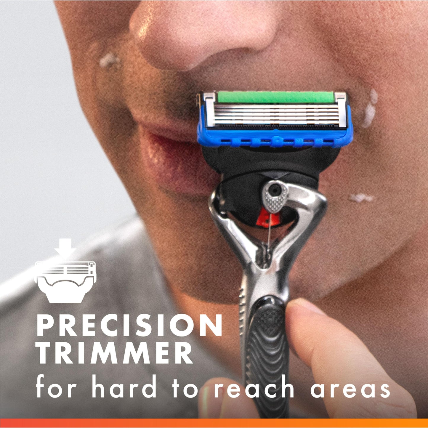 Gillette Fusion ProGlide - Cuchilla de afeitar para hombre, 1 Mango de la maquinilla de afeitar 4 Recambios, 1 Razor Handle + 4 Refills