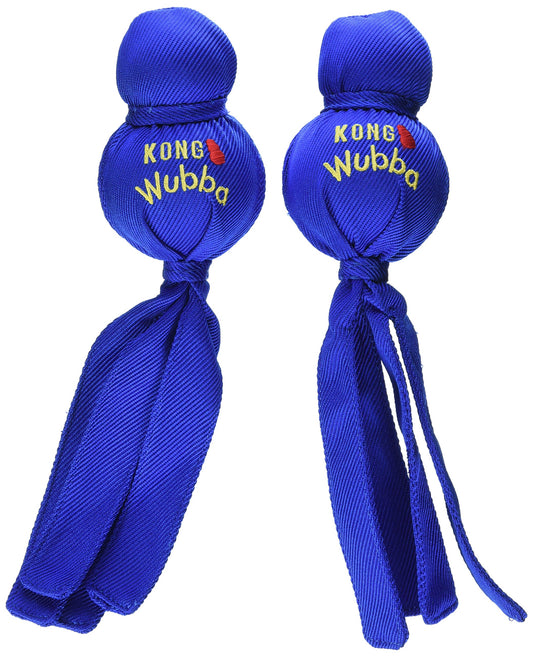 KONG Wubba - Perro (tamaño Grande, 2 Unidades), Varios Colores