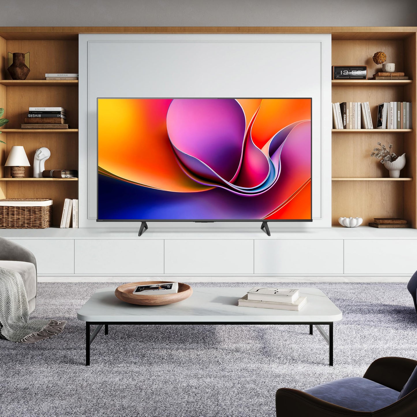 Hisense Television A65N (Modelo 2025) Pantalla 65 Pulgadas, Smart Vidaa TV UHD 4K,Control Remoto por Voz con Alexa, Dolby Vision, Amplia Gama de Colores, DTS Virtual: X, mira TV en Vivo sin Cable