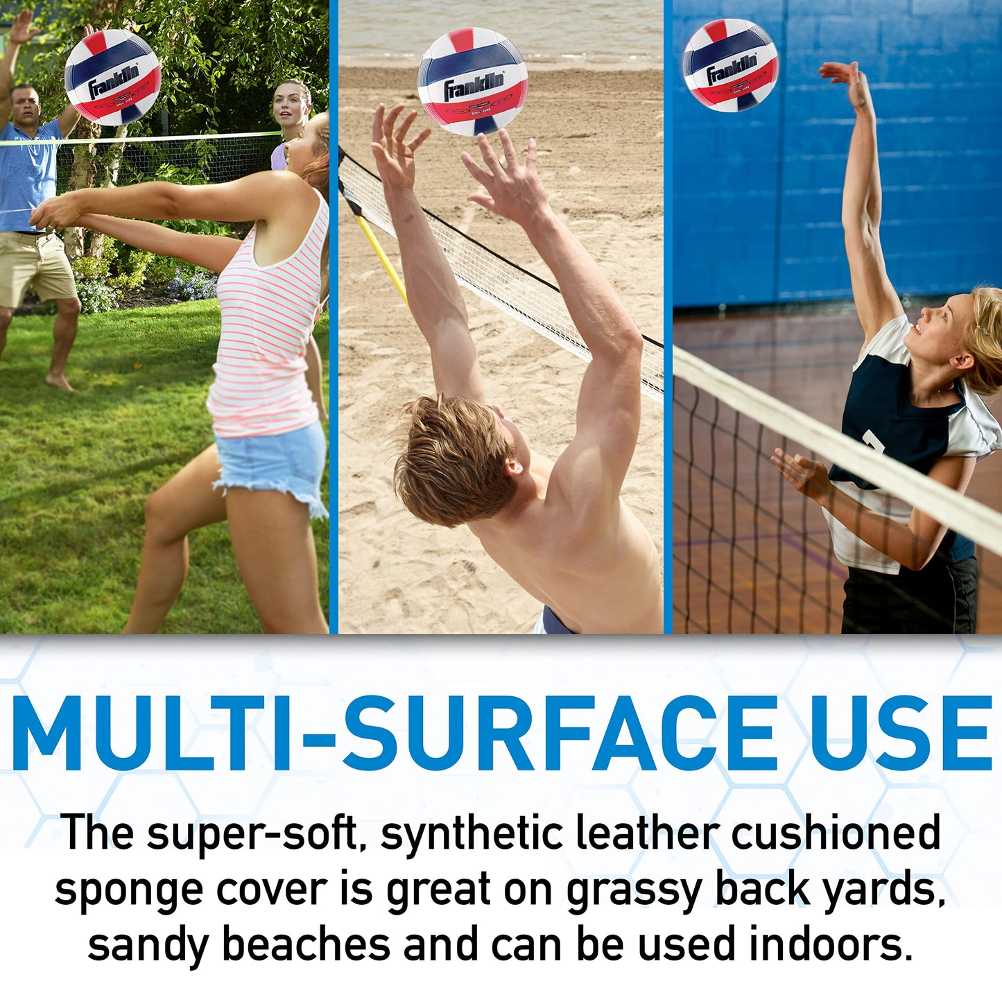 Franklin Sports Super Soft Spike Voleibol