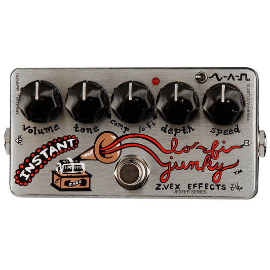 Pedal de Guitarra ZVEX Effects Vexter Series Chorus Vibrato Instant Lo-Fi Junky