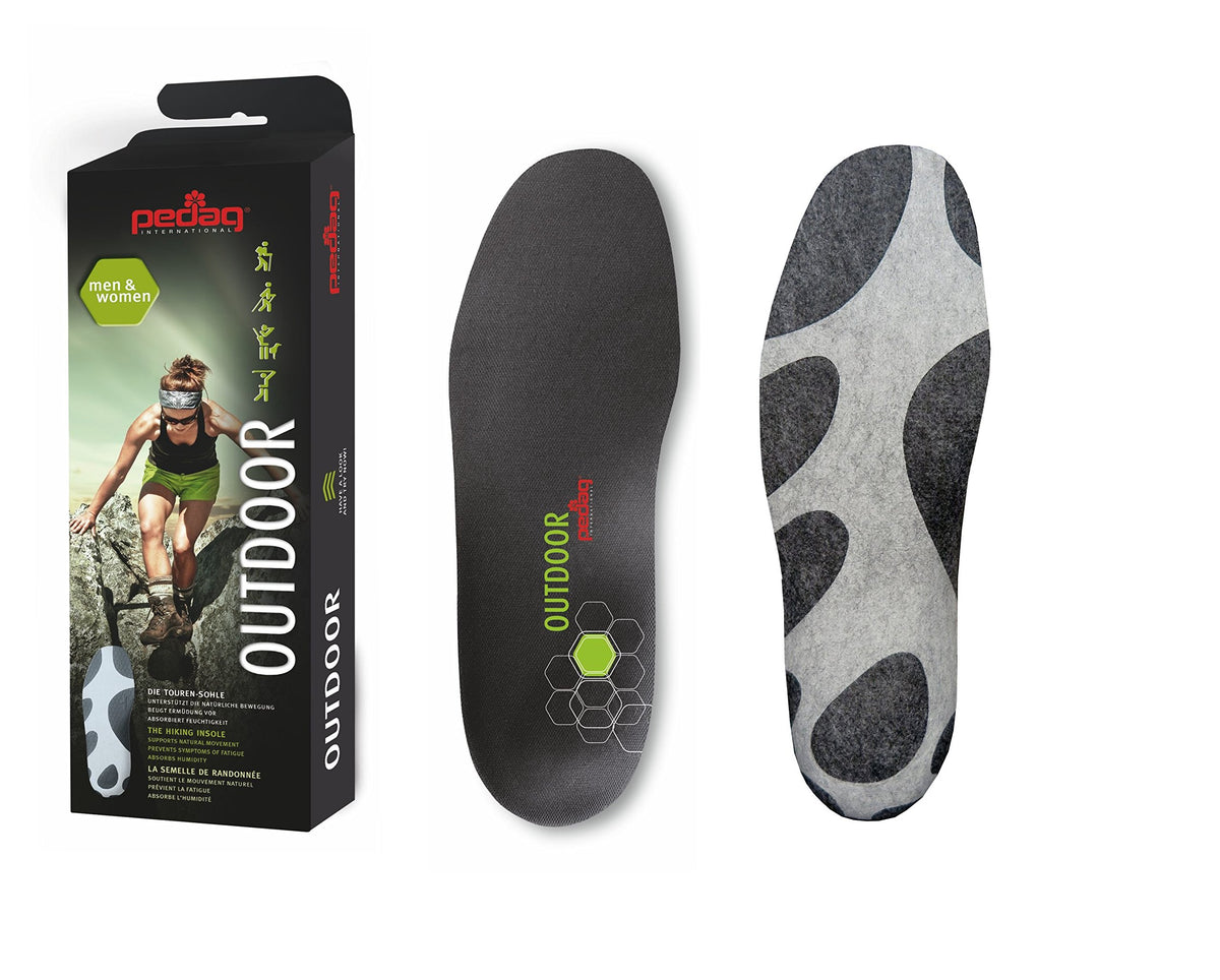Plantilla Pedag Sportsline Outdoor para Mayor Rendimiento con Apoyo del Arco Rojo para Hombre