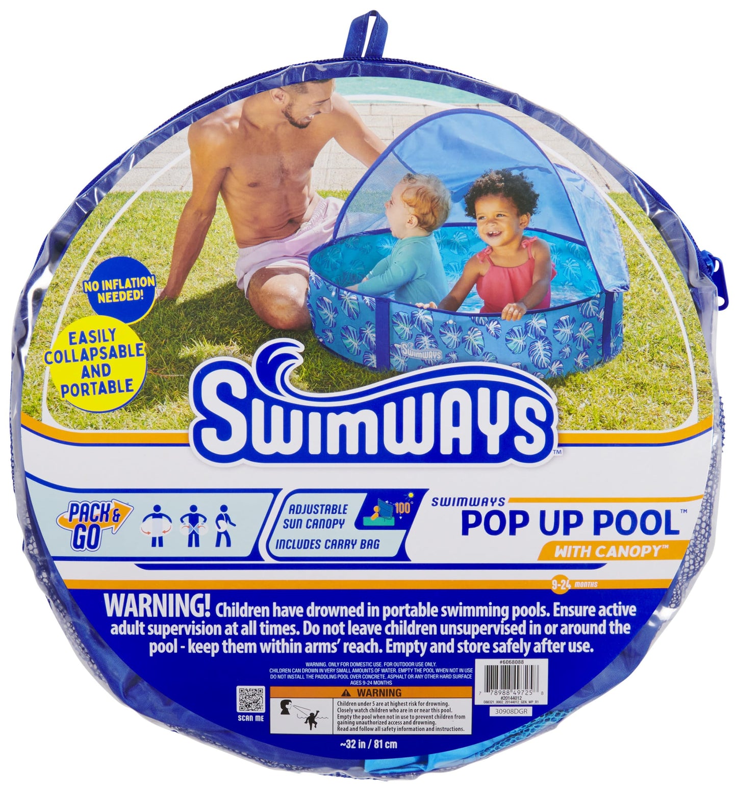 Piscina Desplegable SwimWays Elite