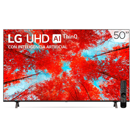 LG Pantalla UHD TV AI ThinQ 50" 4K Smart TV 50UQ9050PSC
