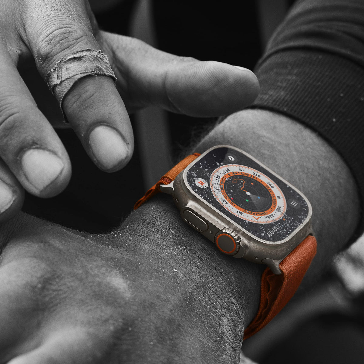 Reloj Apple Watch Ultra GPS + Cellular Titanio Amarillo Reacondicionado Premium Talla Única