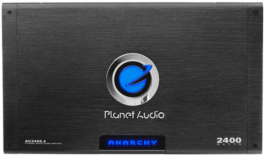 Amplificador de Clase A/B 2400-Watt 4 Canales Planet Audio Anarchy