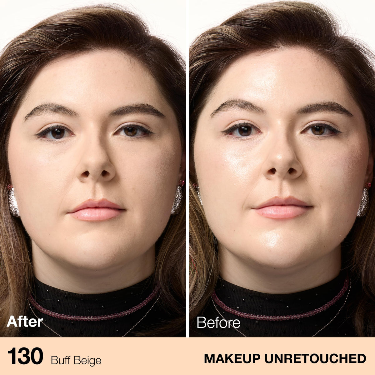 Maybelline New York Fit Me Mate + maquillaje en polvo sin poros, Buff Beige, 1 pieza