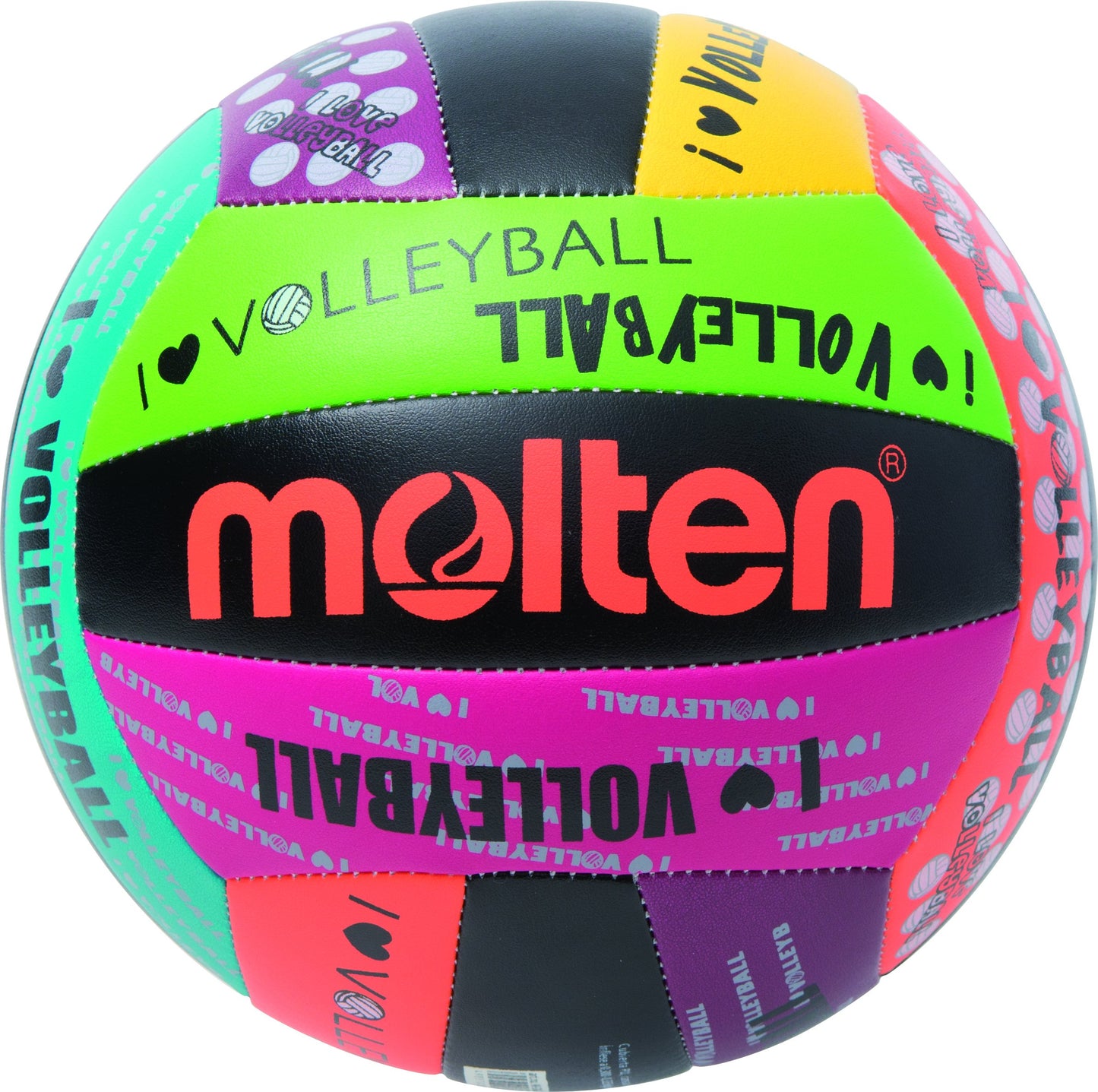 Balón de Voleibol de Playa Molten Multicolor Tamaño 5 para Adulto Unisex