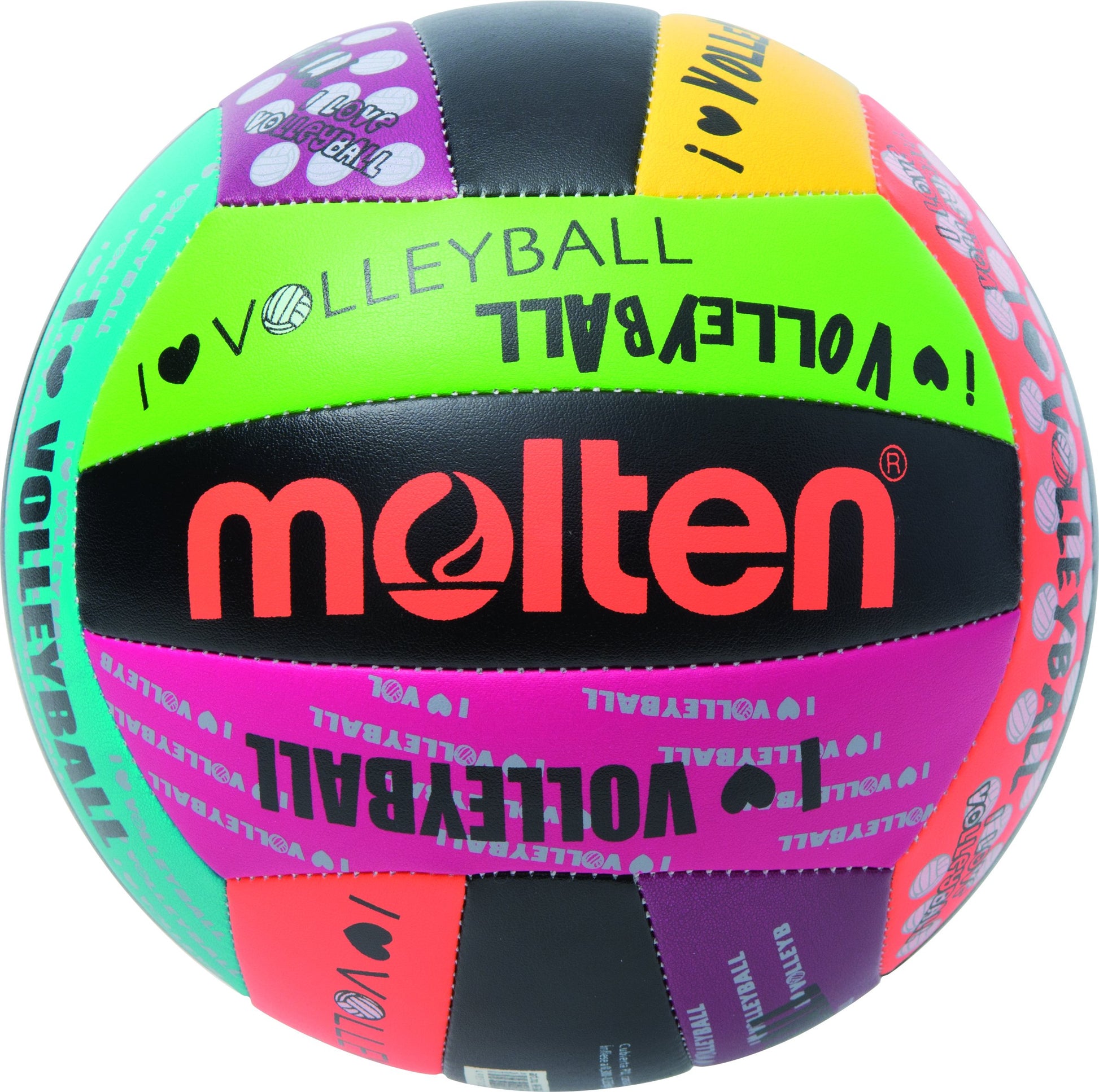 Balón de Voleibol de Playa Molten Multicolor Tamaño 5 para Adulto Unisex