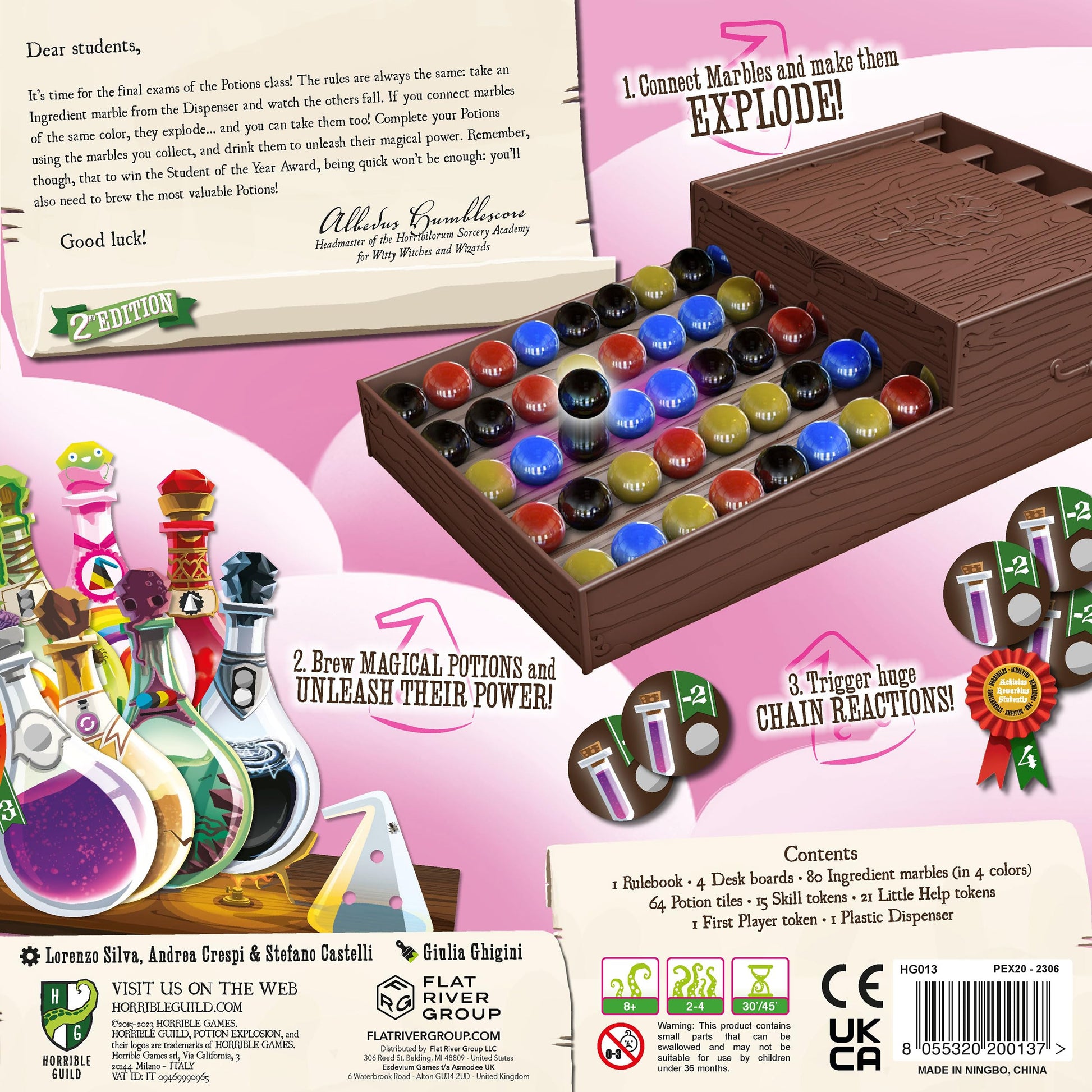 CoolMiniOrNot CMNPTN101 Potion Explosion 2nd Edition, Multicolor alfonbrilla para ratón , color/modelo surtido