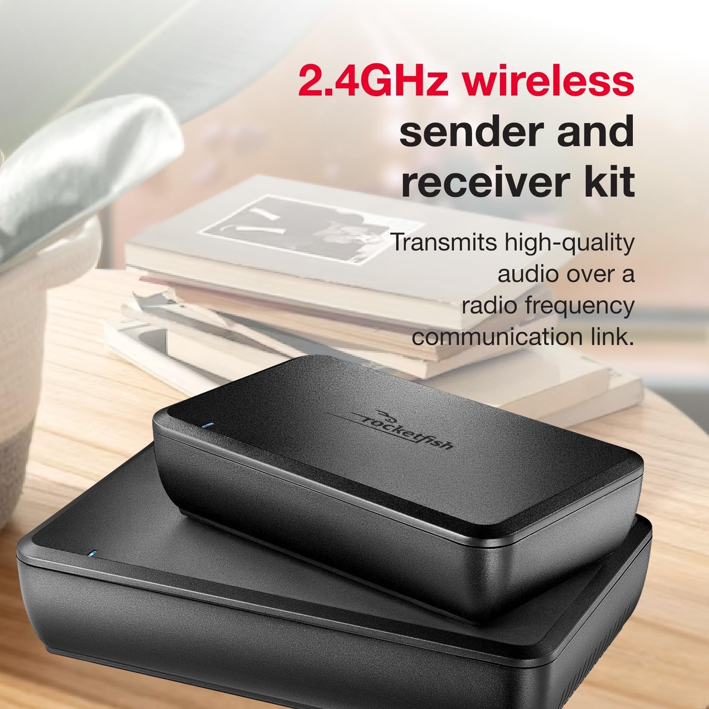 Rocketfish Wireless Home Theater Rear Speaker Kit - Model: RF-WRSK18