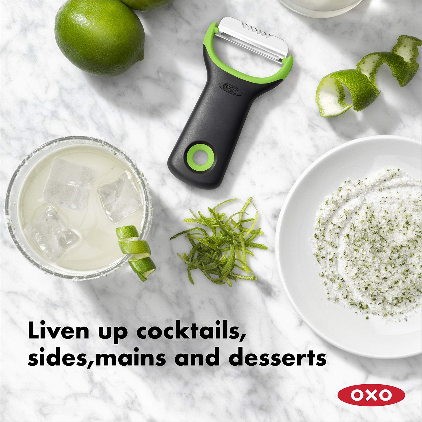 Pelador de Cítricos Oxo Verde Acero Inoxidable