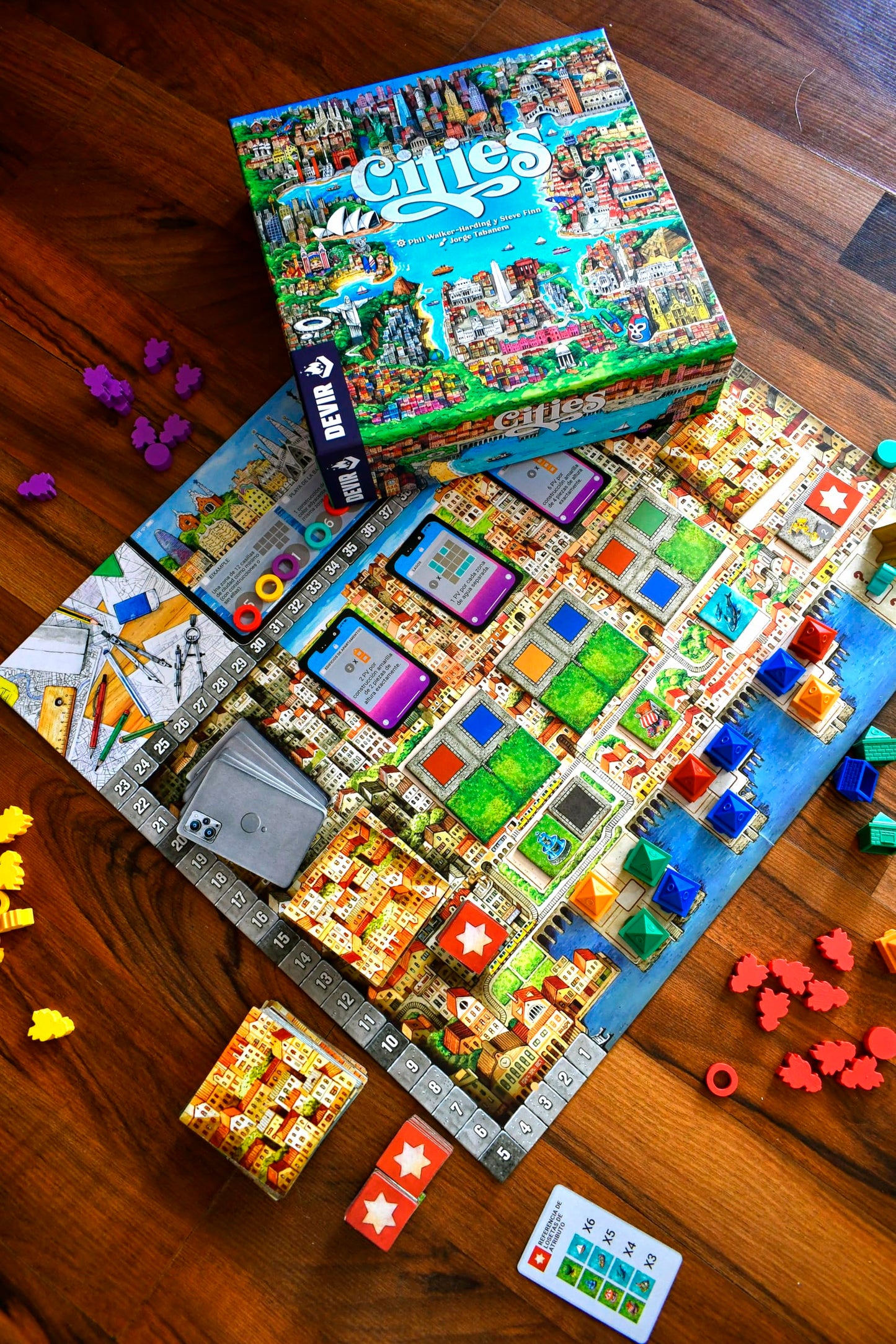 Devir Cities Juego De Mesa en Español