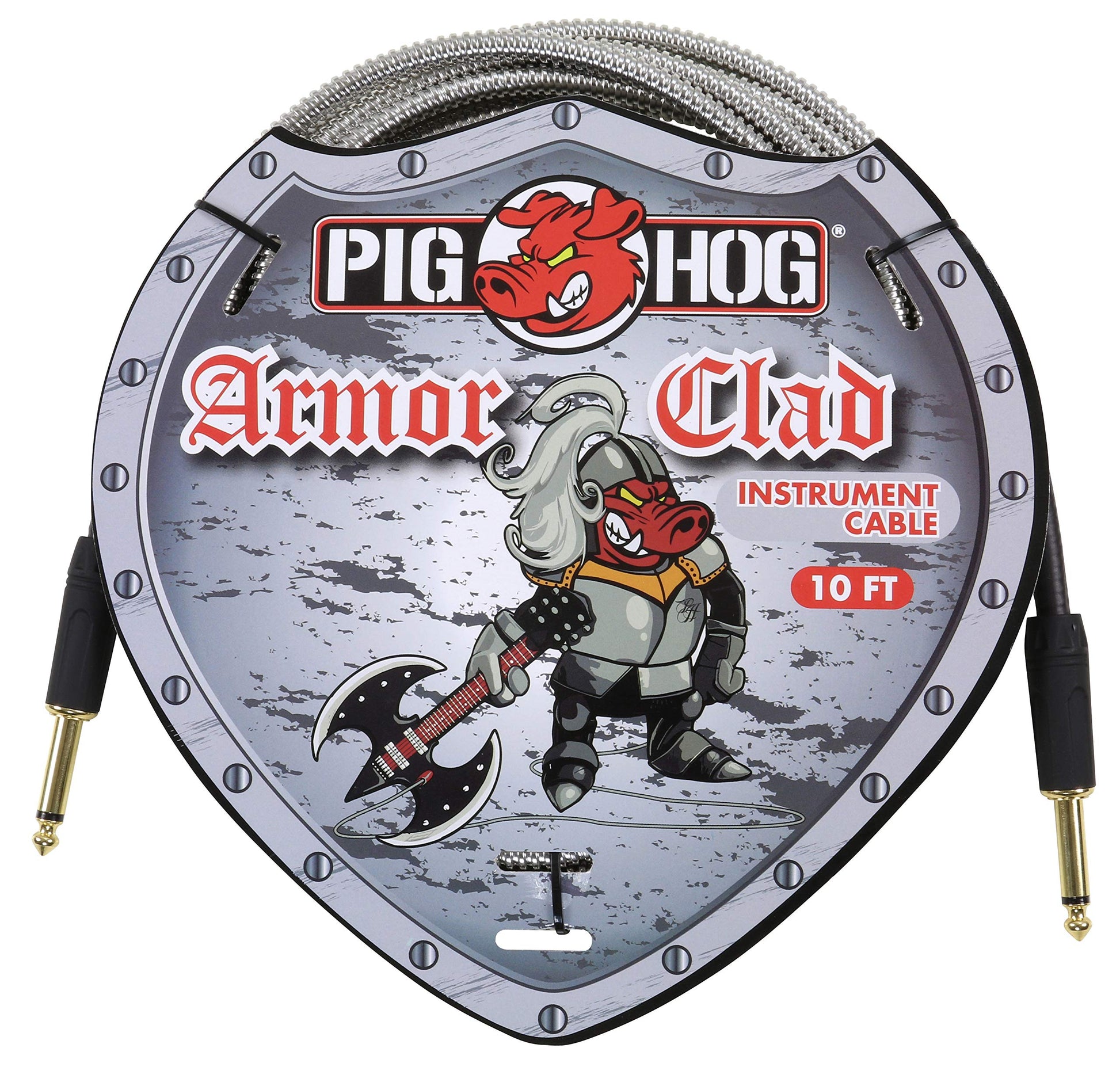 Cable para Instrumentos Pig Hog Armor 1/4 Pulgadas 10 Pies