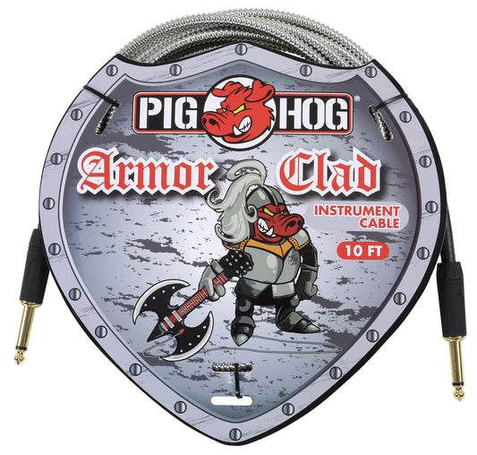 Cable para Instrumentos Pig Hog Armor 1/4 Pulgadas 10 Pies