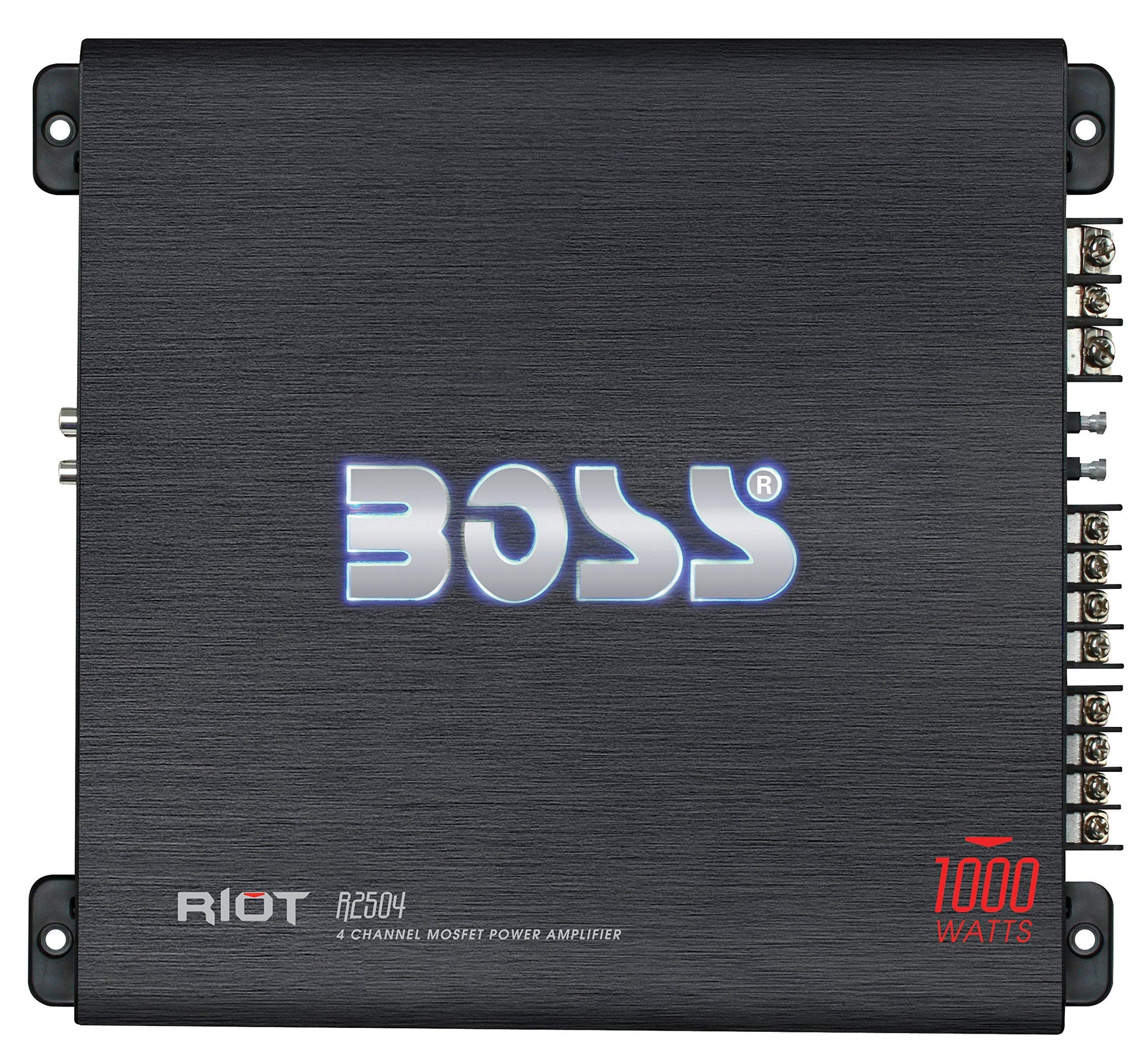Boss Audio 4 Canales MOSFET Amplificador de Potencia con Control Remoto de Nivel del Subwoofer