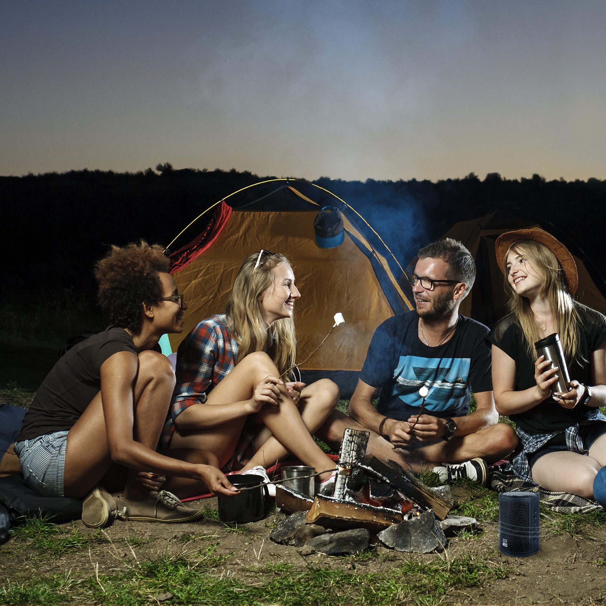 Altec Lansing - Altavoz Bluetooth inalámbrico HydraMotion con Sonido de 360 Grados, portátil IP67 Impermeable para Exteriores, a Prueba de Golpes, a Prueba de Nieve, a Prueba de Todo, 12 Horas de