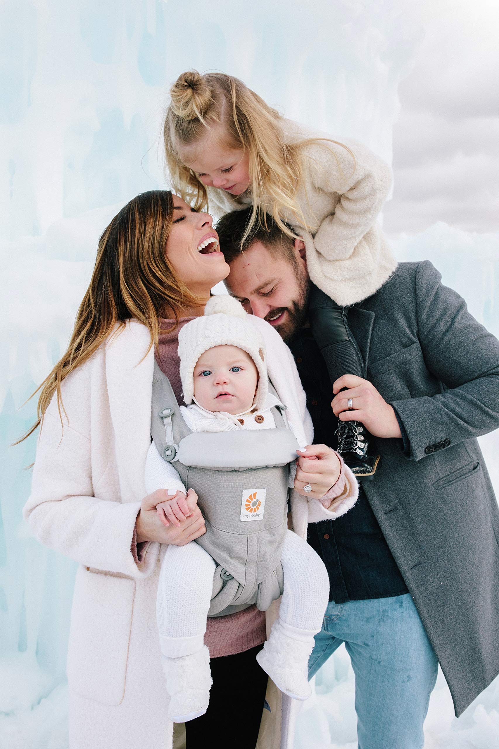 Mochila Porta Bebé Ergobaby Gris Perla Omni 360