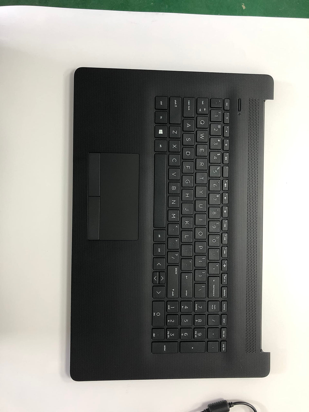 Maletín Reposamuñecas con Teclado Touchpad F-HONG para HP Pavilion17BY 17CA Sin Retroiluminación