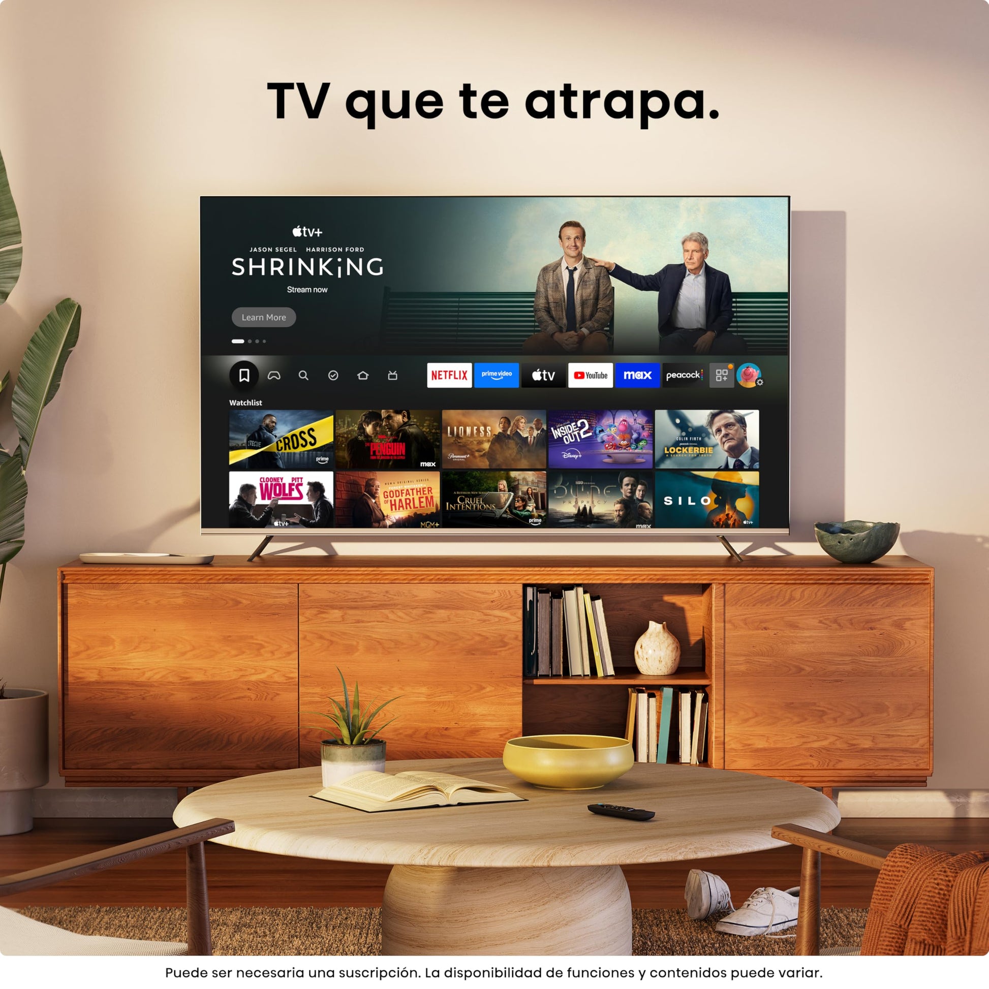 Hisense Television U65QFM (Modelo 2025) Pantalla 75 Pulgadas,Mini-LED Smart Fire TV UHD 4K,Control Remoto por Voz con Alexa,Modo de Juego Pro de 144 Hz,Hi-View AI Engine, mira TV en Vivo sin Cable